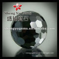 black faceted cz ball beads CZBA0001